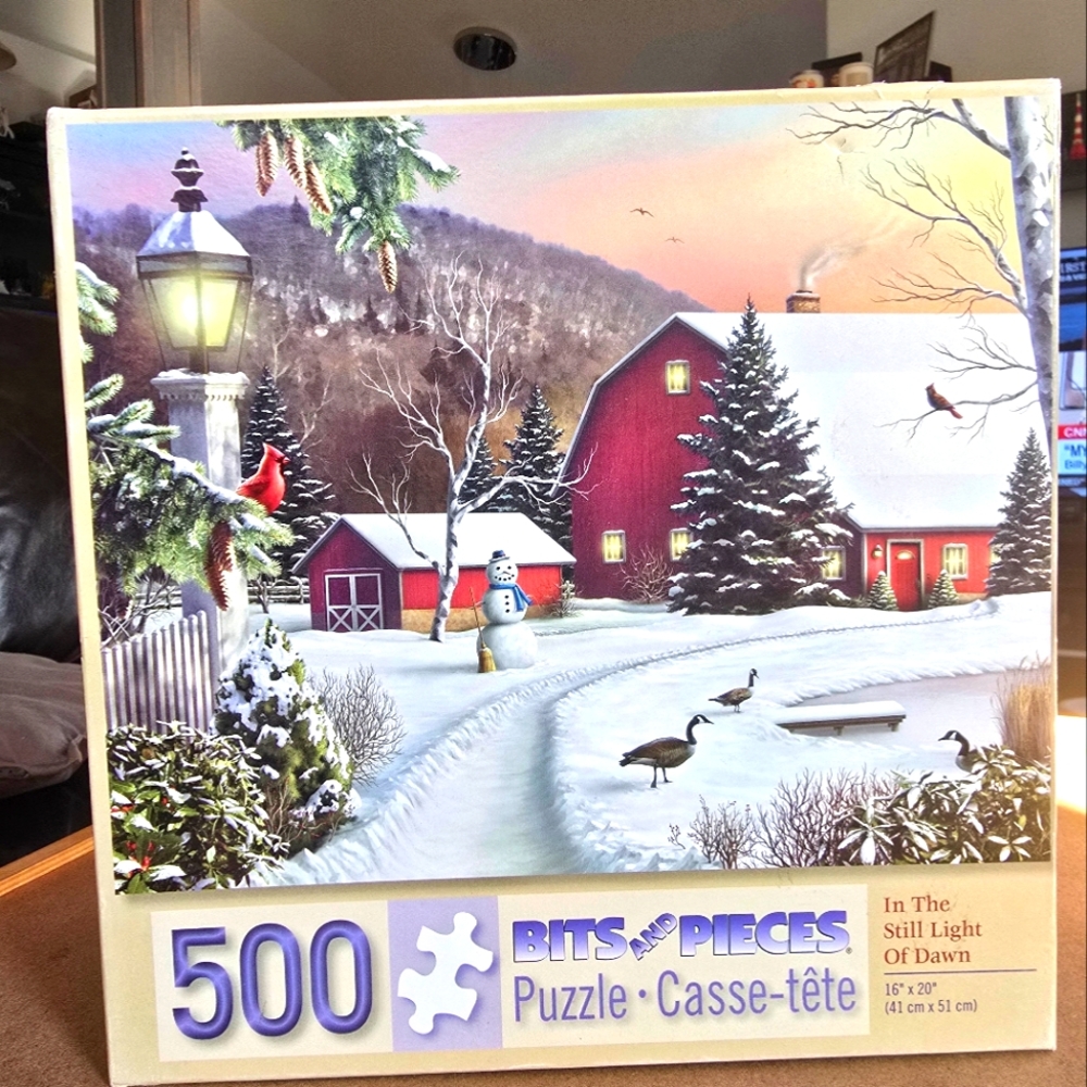 Bits and Pieces Winter Scene Puzzle